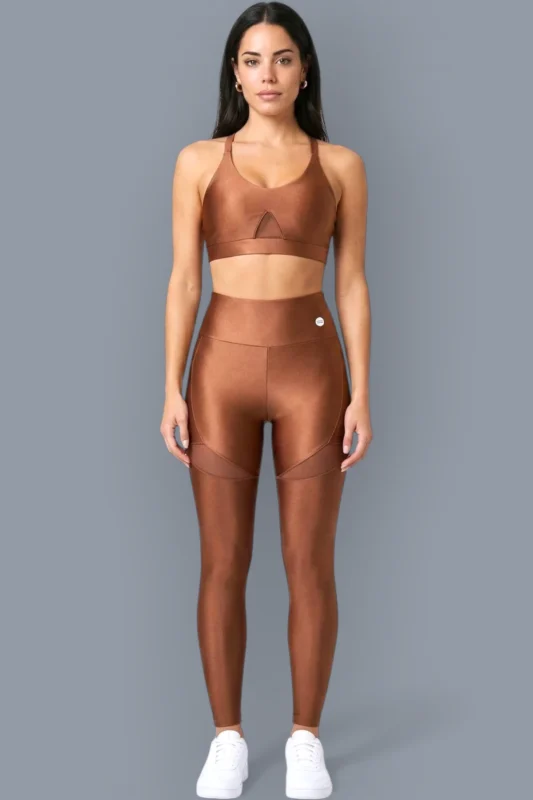 Ensemble Cappuccino - Top + Leggings