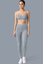 Quartz Grey Set — Top + Leggings