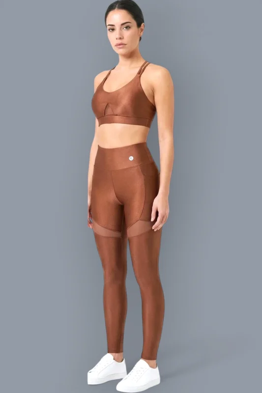 Ensemble Cappuccino - Top + Leggings