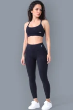 Eclipse Black Set — Top + Leggings